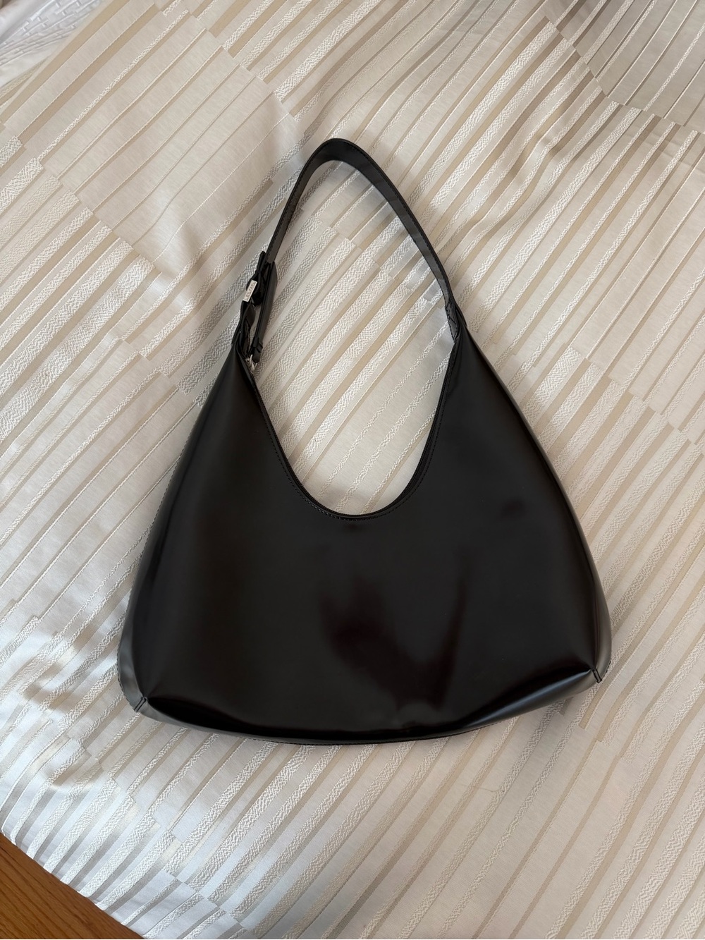 BY FAR Black AMBER Shoulder Bag